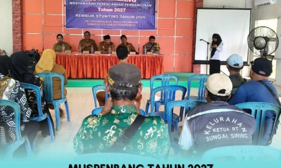 MUSRENBANG TAHUN 2027 DAN REMBUK STUNTING TAHUN 2026